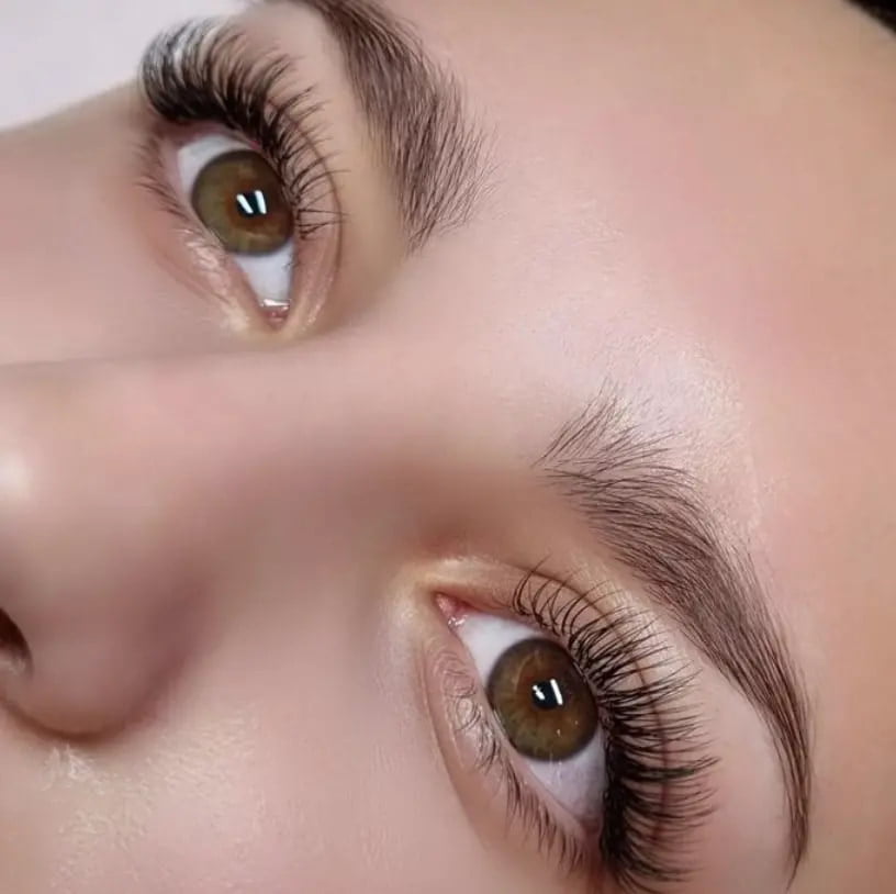 example of classic lash extensions