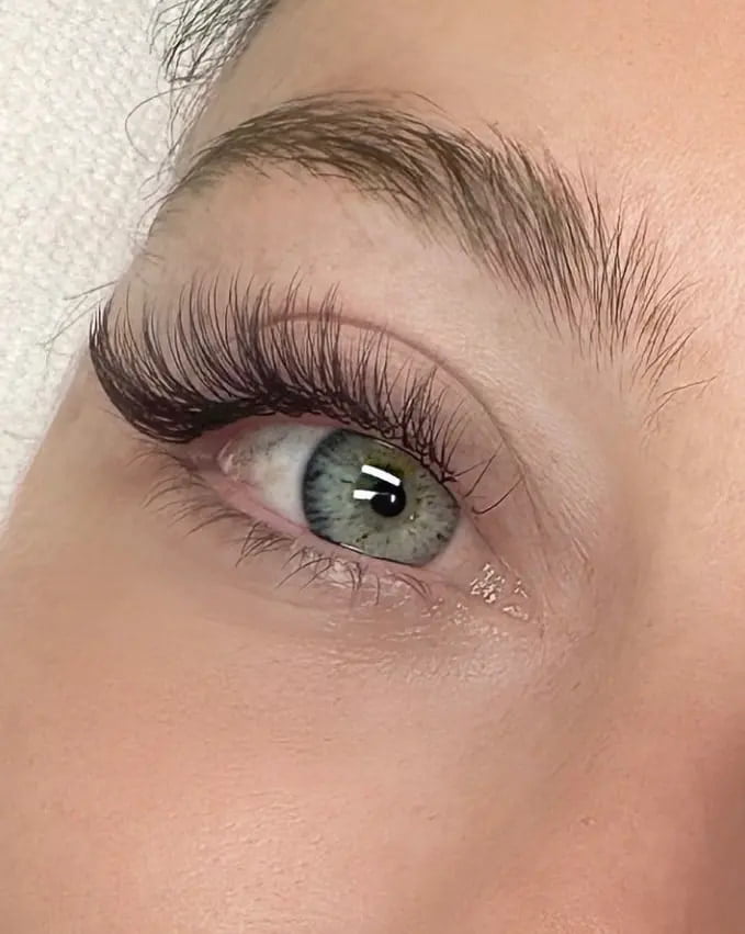 example of long classics lashes
