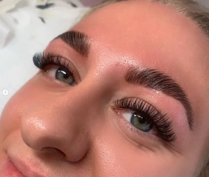 example of hybrid lashes portsmouth