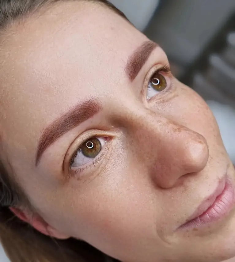 example of luxury powder brows