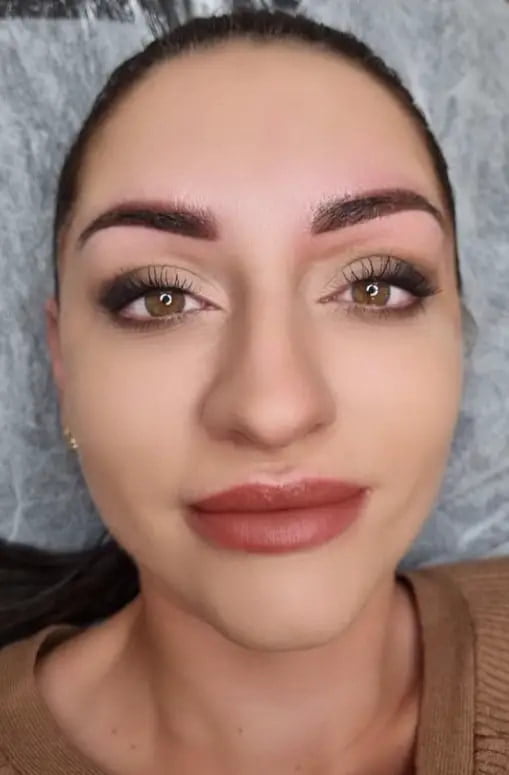 example of powder brow near me