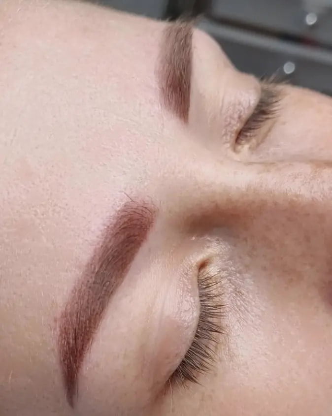 example of powder brow procedures