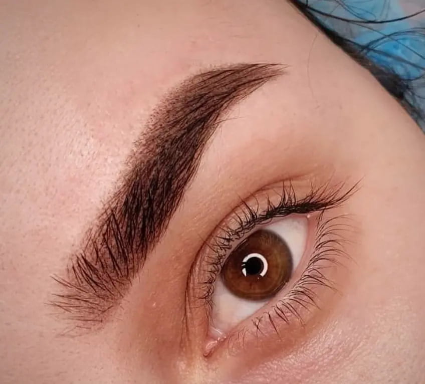 example of powdered eyebrows portsmouth