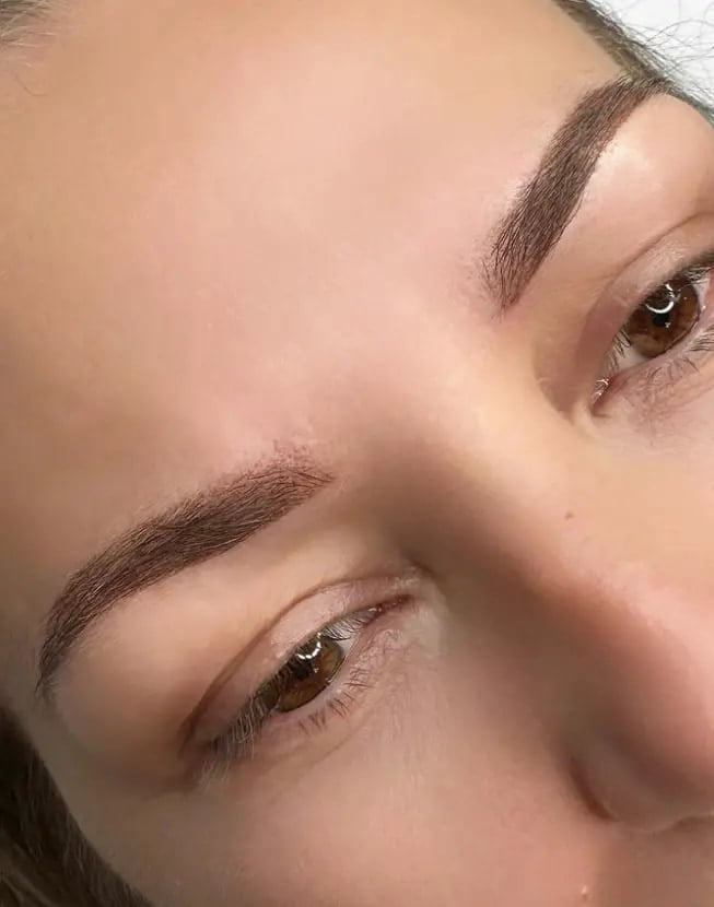 example of professional powder brows