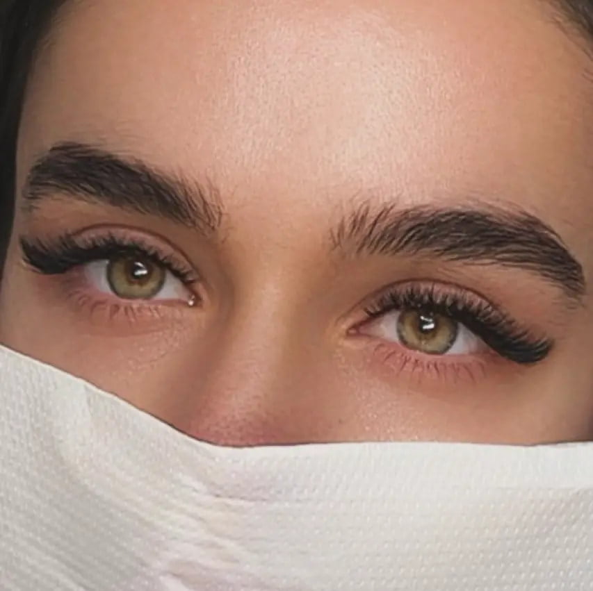 example of cat eye lash extension