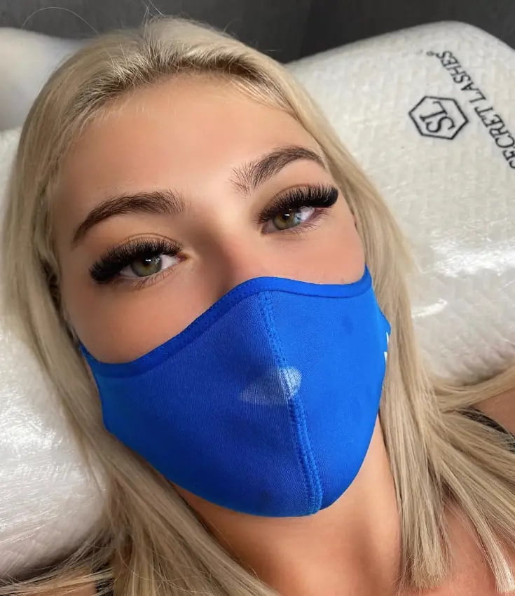 example of russian eyelash extension