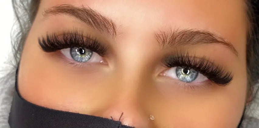 example of russian eyelash extensions near me