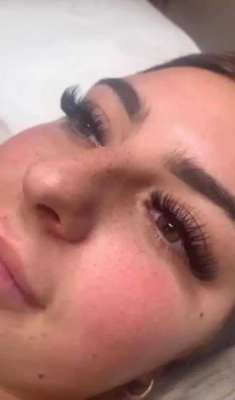 example of russian lash infills