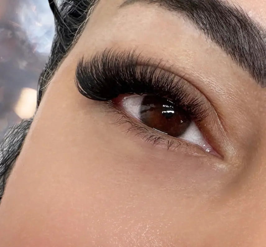 example of russian volume lashes near me