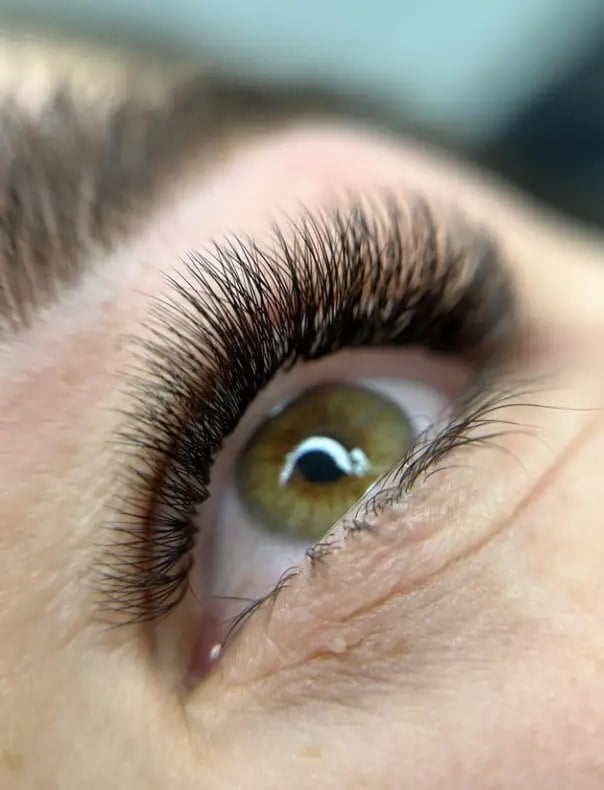 example of thick russian volume lashes