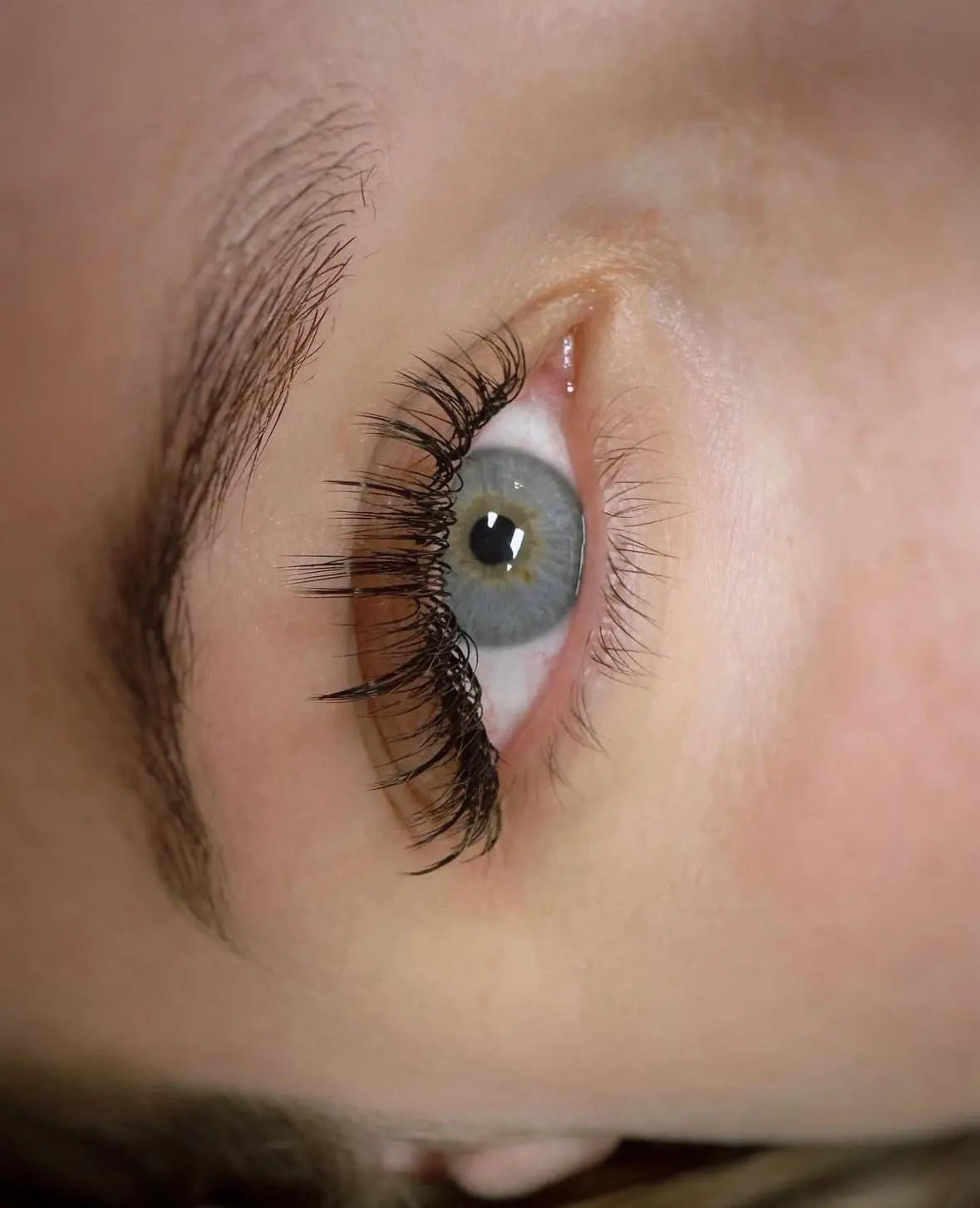 example of classic wispy lashes